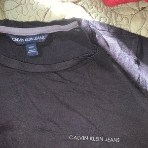 Black Calvin Klein shirt